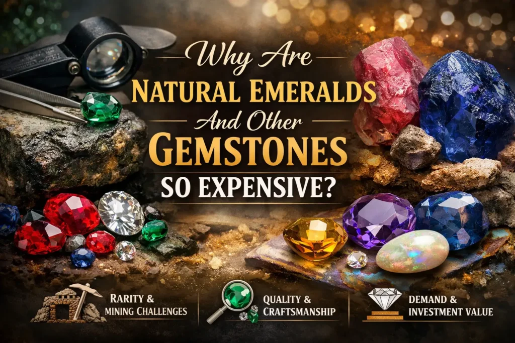 Why Are Natural Emeralds And Other Gemstones So Expensive