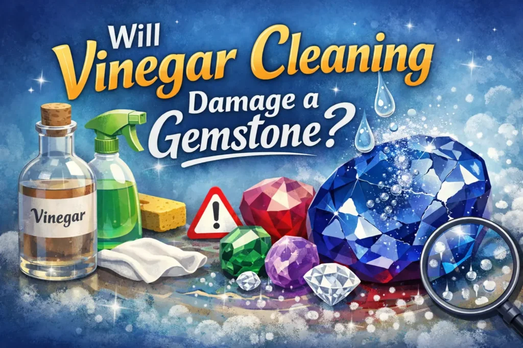 Will Vinegar Cleaning Damage a Gemstone-gemstonesuniverse