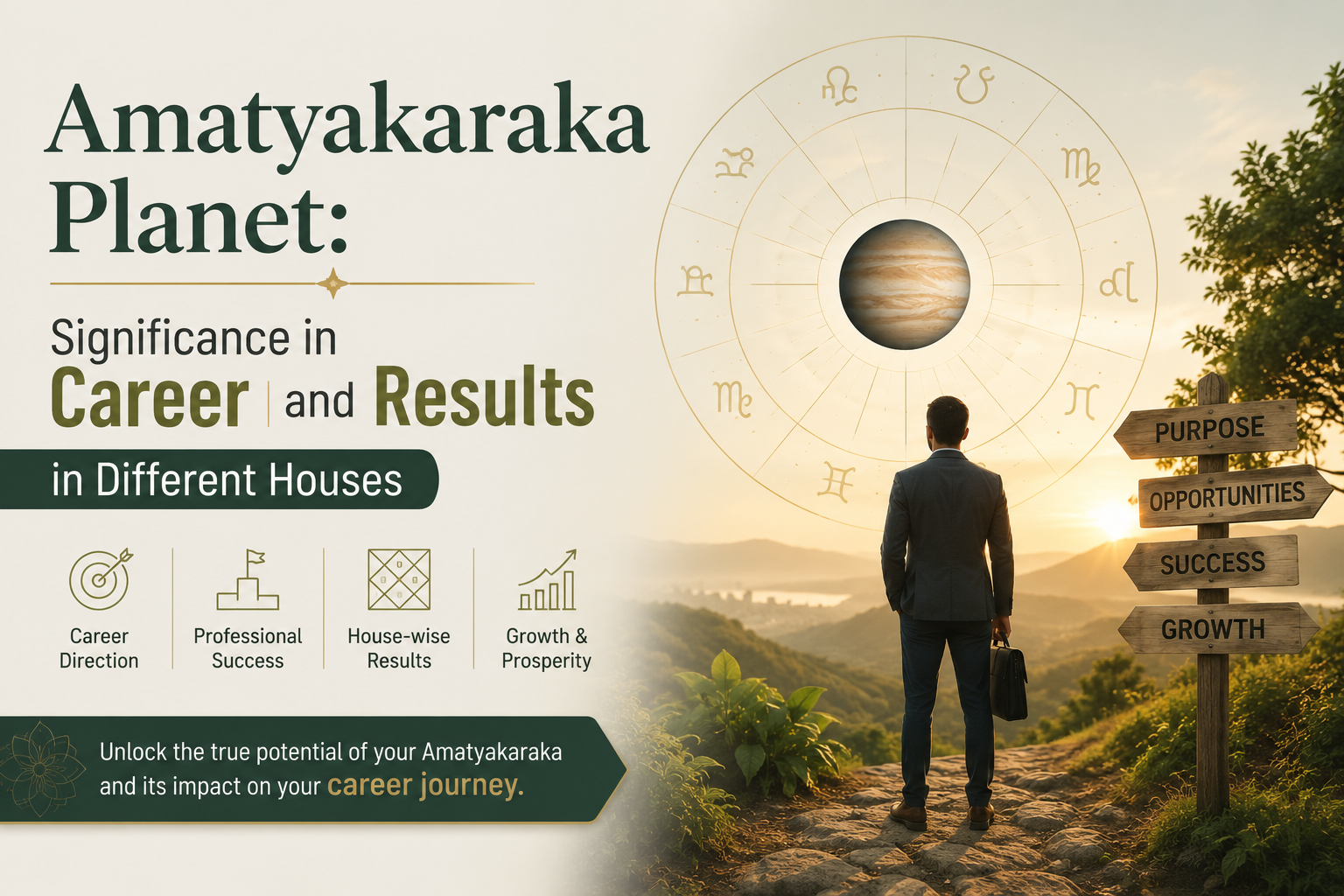 Amatyakaraka Planet Significance in Career and Results in Different Houses