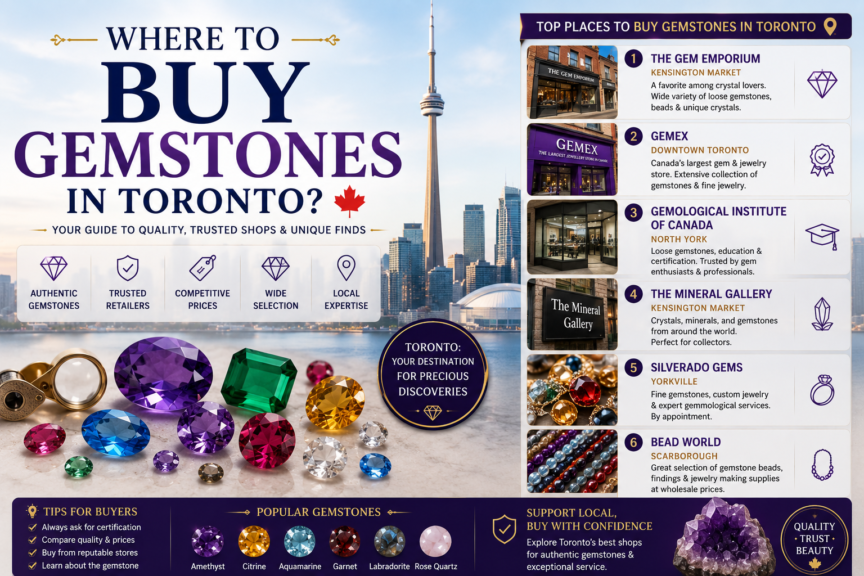 Where to Buy Gemstones in Toronto