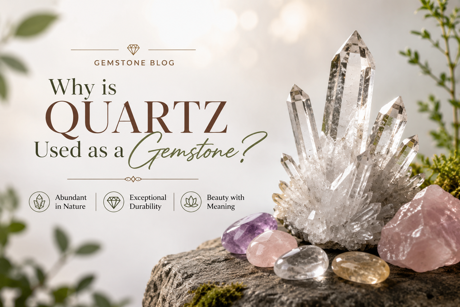Why is Quartz Used as a Gemstones?