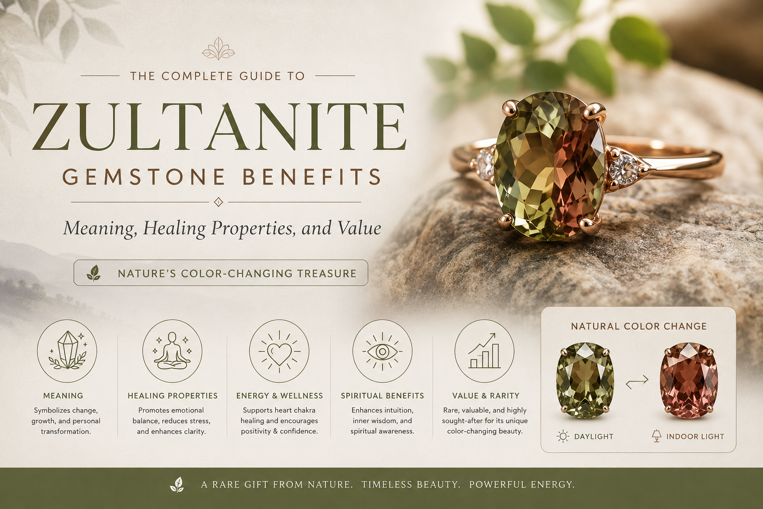 Zultanite Gemstone Benefits The Complete Guide to Meaning, Healing Properties, and Value