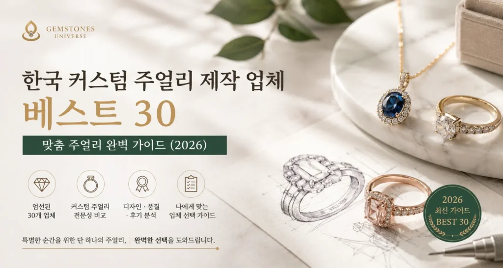 한국 커스텀 주얼리 제작 업체 베스트 30 — 맞춤 주얼리 완벽 가이드 (2026)-gu